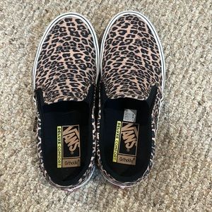 Slip-on Cheetah Print Vans